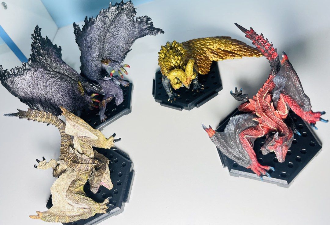 MONSTER HUNTER figure builder (Category: Figurines & Statues) located in Cainta. Submitted by jjsp_monsterhunting (Listing ID 1348860342, Image 2). Description: monster hunter figure builder brute tigrex = 750 kulve taroth = SOLD ❤️ Molten tigrex = 850 gore magala = 1200 Monster hunter capcom Can ship anywhere✅️✅️✅️ SHIPPING options =⚡️⚡️ LALAMOVE / JNT ⚡️⚡️.
