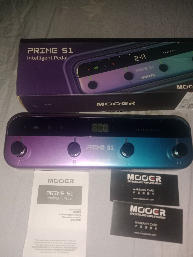 Mooer Prime S1 Open for trades (Category: Musical Instruments) located in Caloocan City. Submitted by john0954 (Listing ID 1466330221, Image 2). Description: For Sale or trade + cash depende sa unit nyo Price is negotiable for sure buyers .