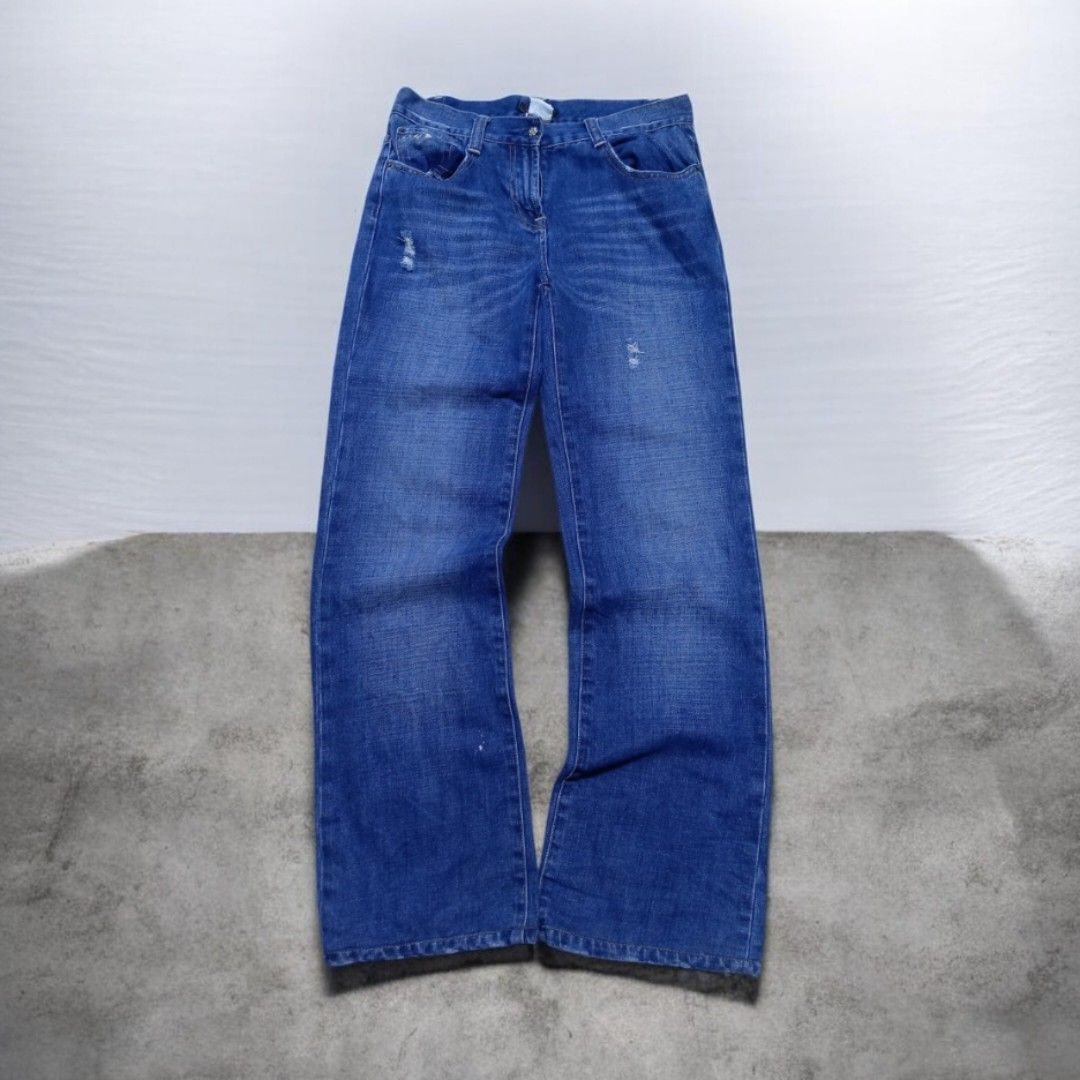Morgan y2k bootcut Selvage (Category: Activewear) located in Sindangan. Submitted by barak_ukay (Listing ID 1464890208, Image 1). Description: Good condition Selvage Color rate 10/10 Waist-30 Length-40 Thigh-10 Hem-9.