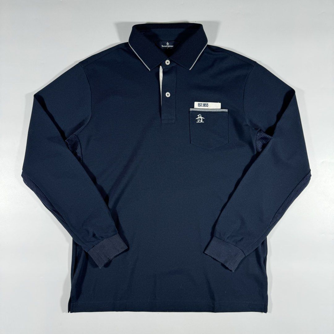 Munsingwear Golf Polo L/S (Category: Formal Shirts) located in Calamba. Submitted by secondsite.ph (Listing ID 1466335013, Image 1). Description: Munsingwear Golf Polo L/S Size: Large Length: 28" Width: 20" Condition: 10/10 like new Flaw/s: None ₱980 .
