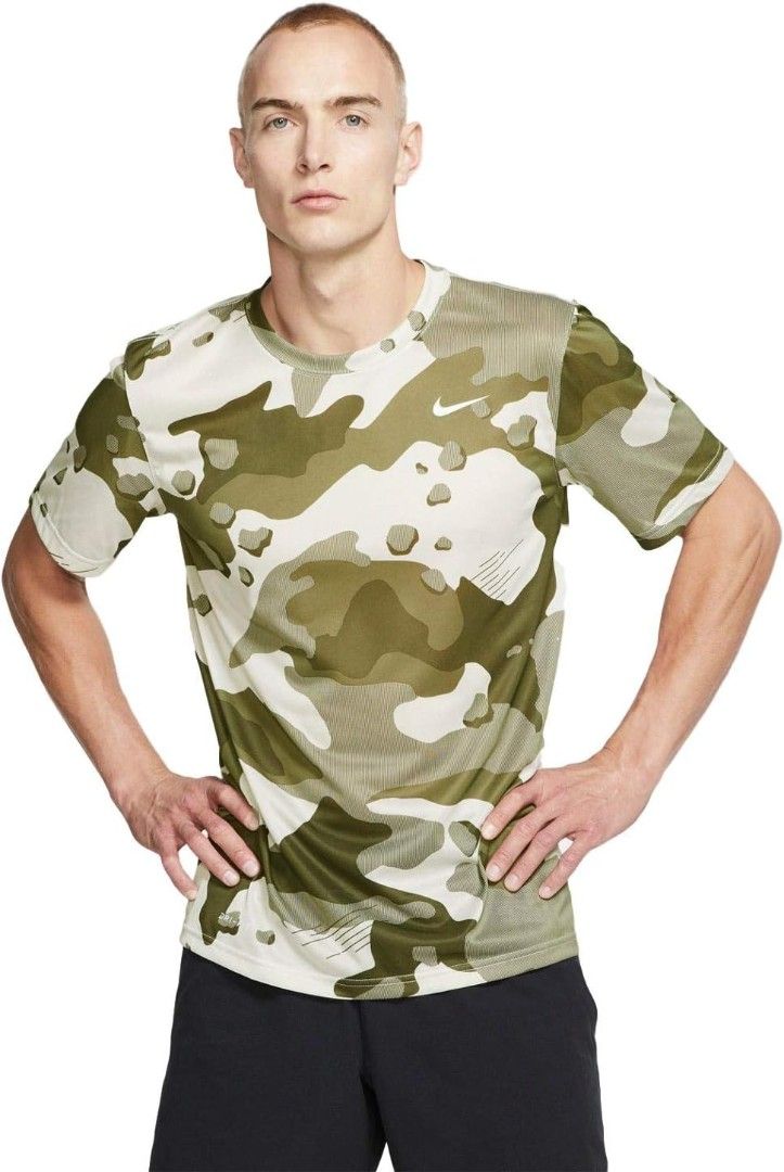 naike camou shirt (Category: Activewear) located in Amadeo. Submitted by josephotep (Listing ID 1466333654, Image 1). Description: nike camou shirt L on tag 21x29.5 as new no issue 650 plus sf. loc cavite pm📥.