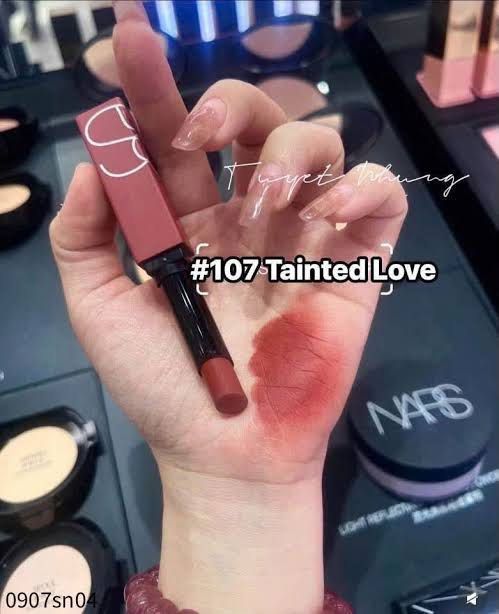 Nars Powermatte in Tainted Love (Category: Makeup) located in Taytay. Submitted by betterthanbare (Listing ID 1466263538, Image 2). Description: ❗️PAKIBASA BAGO MAG MINE PLS❗️ ✅ STRICTLY 1-2 DAYS RESERVATION ONLY ✅all prices are firm. Low ballers will not be entertained ✅all items are on hand and 100% guranteed authentic WHEN IN DOUBT DONT BUY ✅bawal sa super selan! Some boxes are deformed IF MAARTE SA MALL BUMILI :) ✅strictly no rush shipping, n