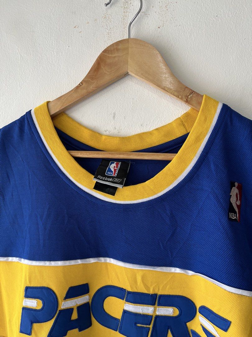 NBA PACERS MILLER 31 (Category: Tshirts & Polo Shirts ) located in Santa Rosa. Submitted by jhongilber04420 (Listing ID 1466205932, Image 3). Description: NBA PACERS MILLER 31 26w 32L Excellent condi No issue 9.5/10 cr Need wash 1300 shipped.