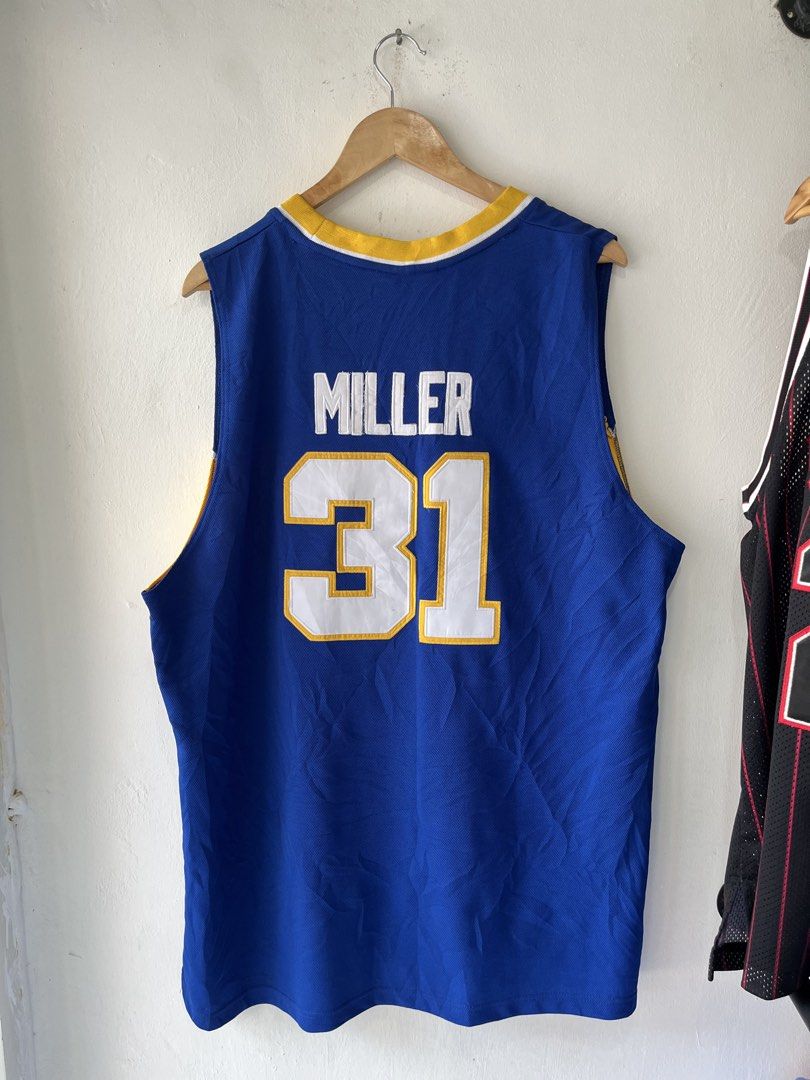 NBA PACERS MILLER 31 (Category: Tshirts & Polo Shirts ) located in Santa Rosa. Submitted by jhongilber04420 (Listing ID 1466205932, Image 2). Description: NBA PACERS MILLER 31 26w 32L Excellent condi No issue 9.5/10 cr Need wash 1300 shipped.