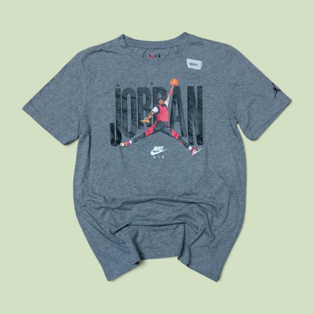 Nike Air Jordan Shirt (Category: Tshirts & Polo Shirts ) located in Manila. Submitted by montillano25396 (Listing ID 1466274688, Image 1). Description: Size: Small Good Condition issue: minimal lints.