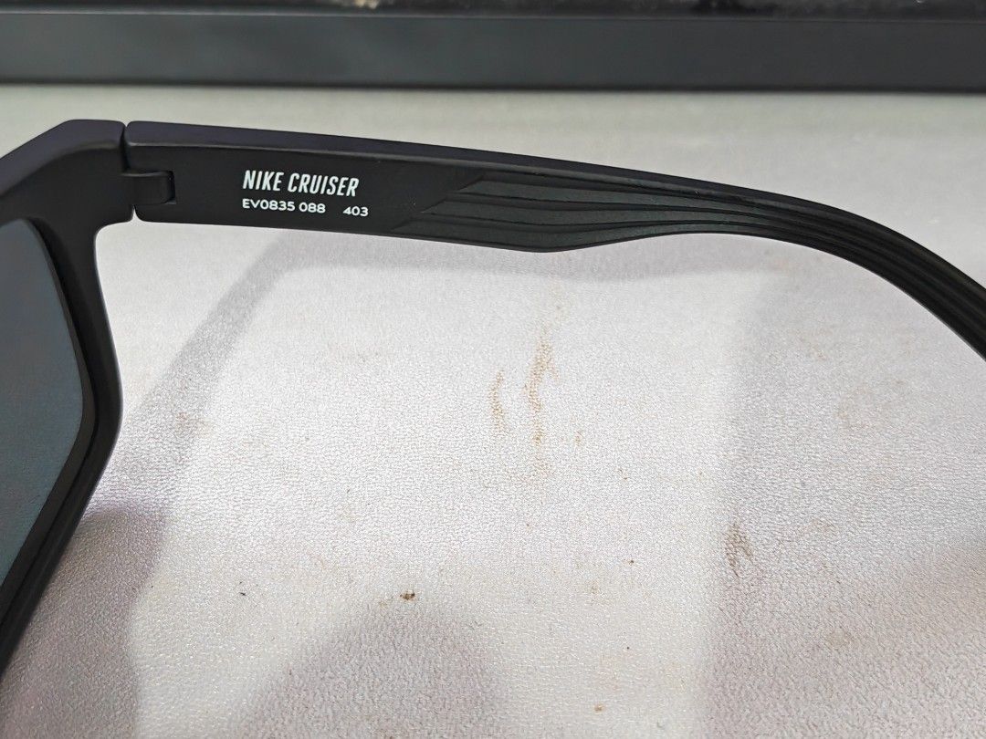 Nike Cruiser Sunglasses (Category: Sunglasses & Eyewear) located in Baguio. Submitted by skwaterskalper (Listing ID 1466174448, Image 3). Description: Nike Cruiser Sunglasses *OG *Excellent Condition *Google Searchable +Shipping Fee Gcash Payment (0931 128 5121)Next Day Shipping Send full shipping details once settled(Name/Address/Contact #) FB@ SkwaterSkalper/Vigee Patongay.