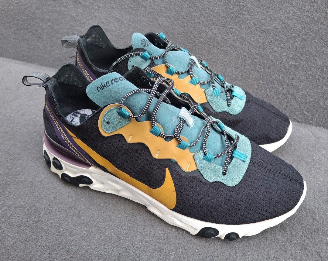 Nike React Element 55 Premium (Category: Sneakers) located in Makati City. Submitted by bob_gnarly (Listing ID 1466246579, Image 2). Description: Size 10.5 'acg' colorway .