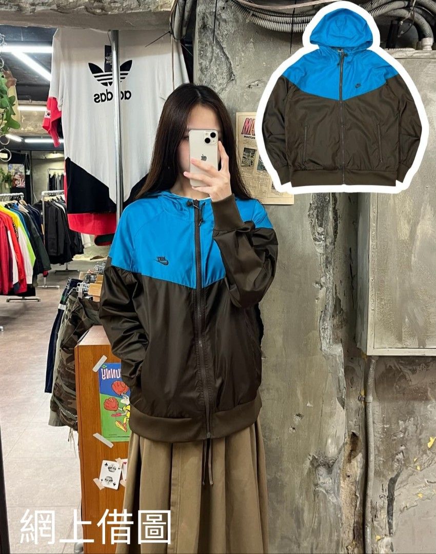 Nike Windrunner (M碼) 風褸 有帽 （分類：外套及戶外衣服）位於 Hong Kong。 由 pqvpq 提交（商品編號 1466262805，圖片 6）。簡介： 正常穿著 拉鏈正常 有帽 有抽繩 環保聚酯纖維 適合165~175cm 青衣站/順豐到付。