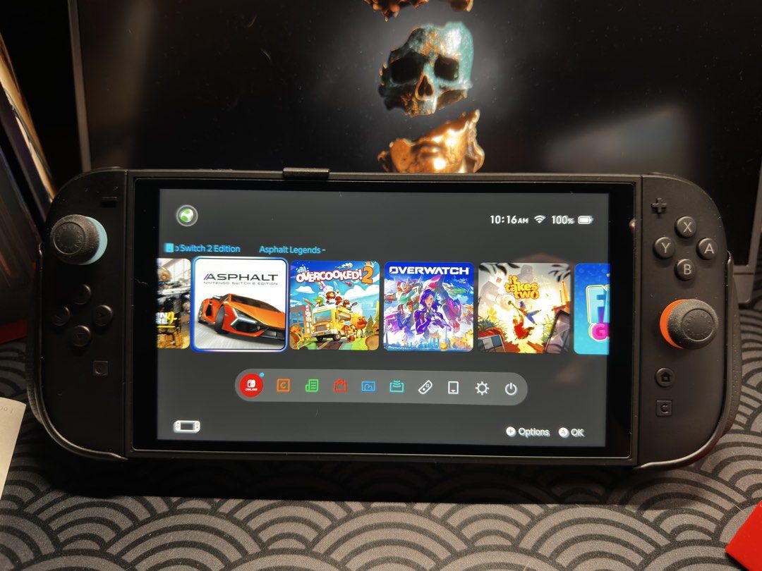 Nintendo Switch 2 Console Bundle (Category: Nintendo) located in Manila. Submitted by jaydeevina31055 (Listing ID 1466305133, Image 3). Description: Purchase Date: 7/15/2026 @ Datablitz Southmall (with receipt) Condition: Like New (No scratches, no ghosting/led burn-in, no dents) ‼️No cherry picking, selling as a whole‼️ Inclusions: 1. Nintendo Switch 2 (w/box, plastics, and receipt) 2. Skull & Co Neo Grip Bundle (Hard Case and unit case and with