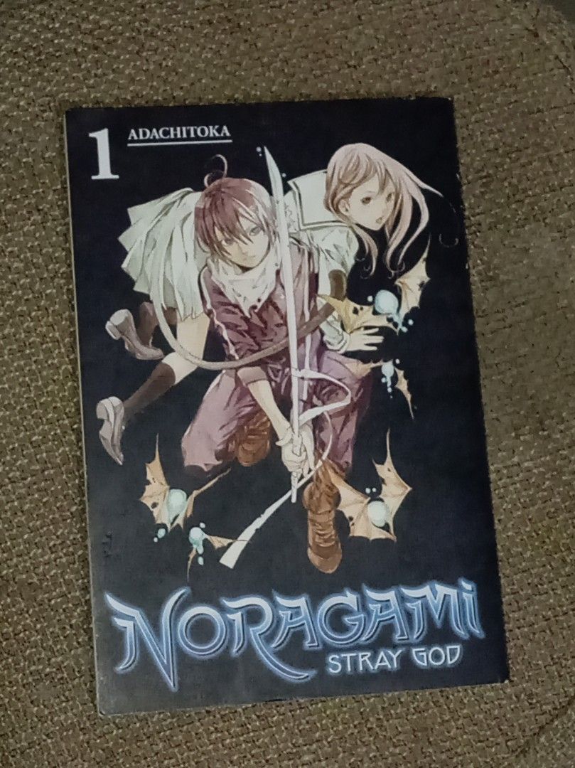 Noragami vol1 (Category: Comics & Manga) located in Rizal. Submitted by stanl3y.winds (Listing ID 1466266913, Image 1). Description: ⊹ ࣪ ˖ ‹ 🌊 › wts | noragami vol1 ‣ authentic fully booked. ⧽ if sell ₱350 ˚. ᵎᵎ╰┈➤ ⋯ like new, very good condition, white pages no foxing/tanning! › delivery through jnt express only.