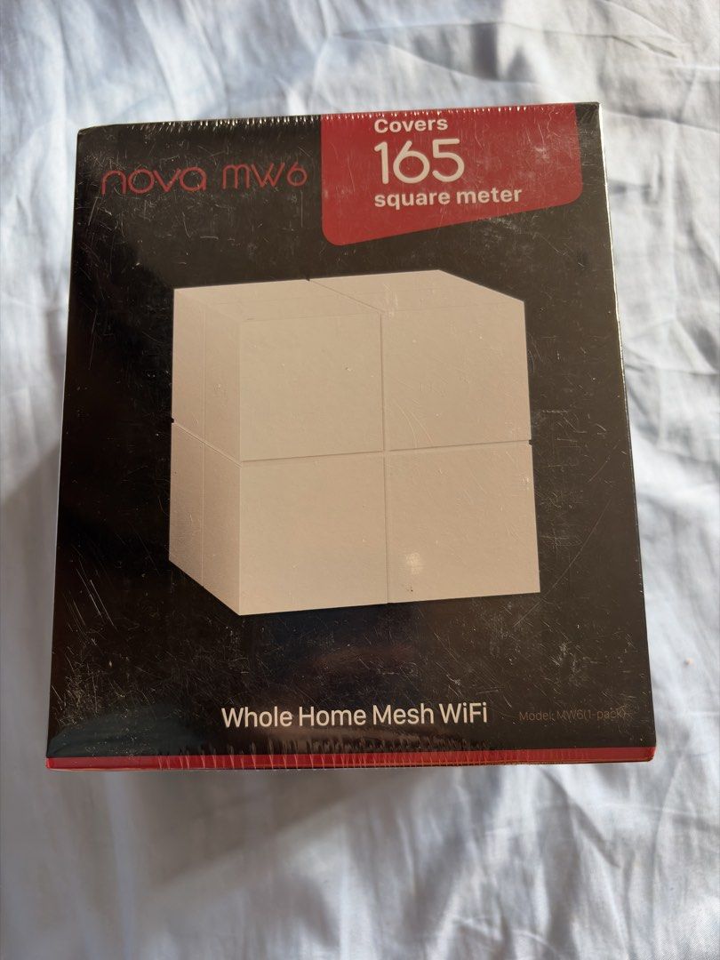 Nova mw6 Whole Home Mesh Wifi (Category: Entertainment Systems & Smart Home Devices) located in Taytay. Submitted by mc_033 (Listing ID 1463791431, Image 1). Description: Covers 165 square meter.