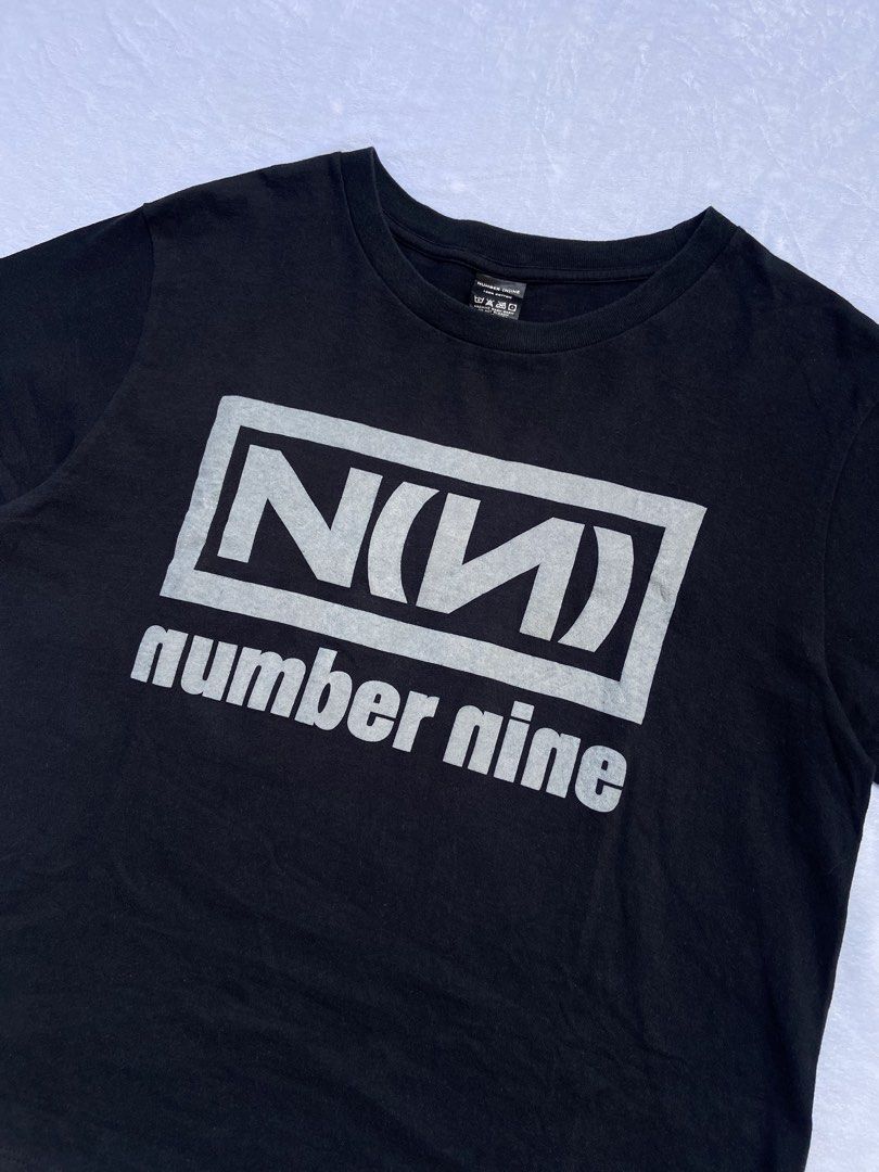 Number Nine (Nin Band Vibes) (Category: Tshirts & Polo Shirts ) located in General Santos City (Dadiangas). Submitted by seventythirdpick (Listing ID 1466304193, Image 2). Description: Size. 3 20 width 24 length Flaws. Altered Length.