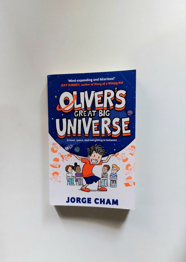 Oliver's Great Big Universe by Jorge Cham (Category: Children's Books) located in Tanauan. Submitted by solanareads (Listing ID 1466257200, Image 1). Description: 📚 major bookshelf clean out / clearance sale ~ — RFS: decluttering my bookshelves and switching to digital books — MOP: Gcash | fast shipping *feel free to send a message if you wish to negotiate the price :).