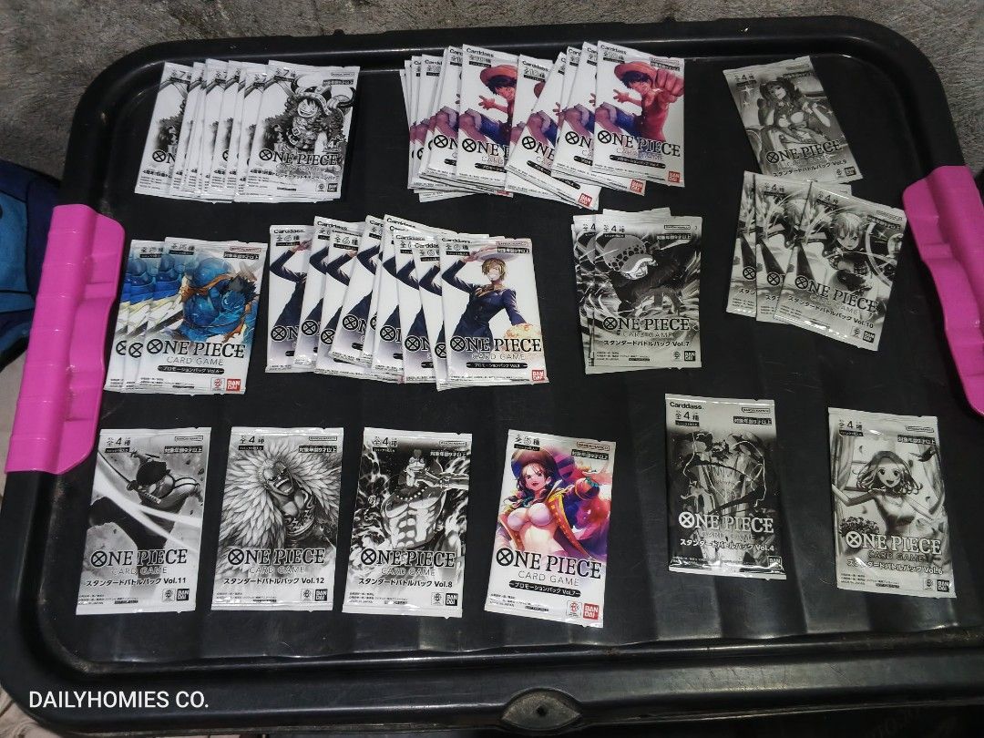 ONE PIECE PROMO PACK FOR TAKE ALL (Category: Card Packs) located in Manila. Submitted by dailyhomiescollection (Listing ID 1466295031, Image 1). Description: ALL SEALED AND NEGOTIABLE PAPO 100% AUTHENTIC.