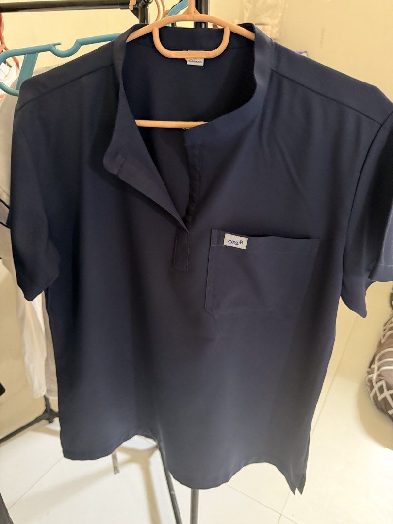 OTG SCRUB SET (Category: Sets or Coordinates) located in Quezon City. Submitted by declutterwcha (Listing ID 1466173475, Image 3). Description: OTG Airstretch Mandarin Women Scrub Top OTG Airstretch Straight Cut Women Scrub Pants Color: Midnight Blue Size: Medium Condition: 10/10 MOP: BPI, Unionbank Shipping Method: c/o Buyer * Lalamove, Grab, Moveit - Metro Manila * LBC, JRS - Outside Metro Manila Please send a message for further details ✨ .