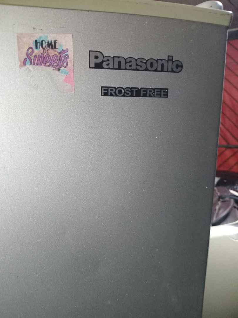 Panasonic Refrigerator (Category: Refrigerators and Freezers) located in Muntinlupa City. Submitted by rocelleg (Listing ID 1466292395, Image 1). Description: All working. With rust shown in the picture.