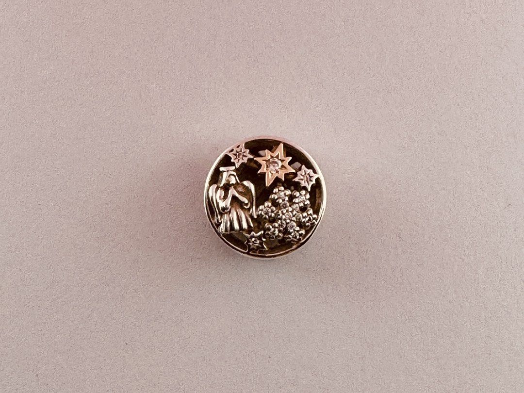 Pandora Celestial Wonders Charm (796363CZ) (Category: Charms) located in Cabanatuan. Submitted by water.withahintoflime (Listing ID 1461304915, Image 2). Description: Retired|Authentic Winter Theme Collectible S925 Body|Yellow G585 Big Star (both sides) Clear Cz Accents Merry Christmas|S925 ALE G585 Hallmark New|Old Stock May have or may not have blemishes due age, handling and storage. With Complete Packaging..
