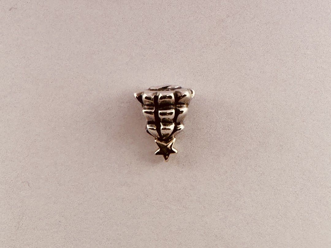 Pandora Christmas Tree Charm (790365) (Category: Charms) located in Cabanatuan. Submitted by water.withahintoflime (Listing ID 1461307055, Image 3). Description: Retired|Authentic Winter Theme Collectible S925 Body|Solid Yellow G585 Star S925 ALE Hallmark Pre-owed|No issue|Normal wear With complete packaging.