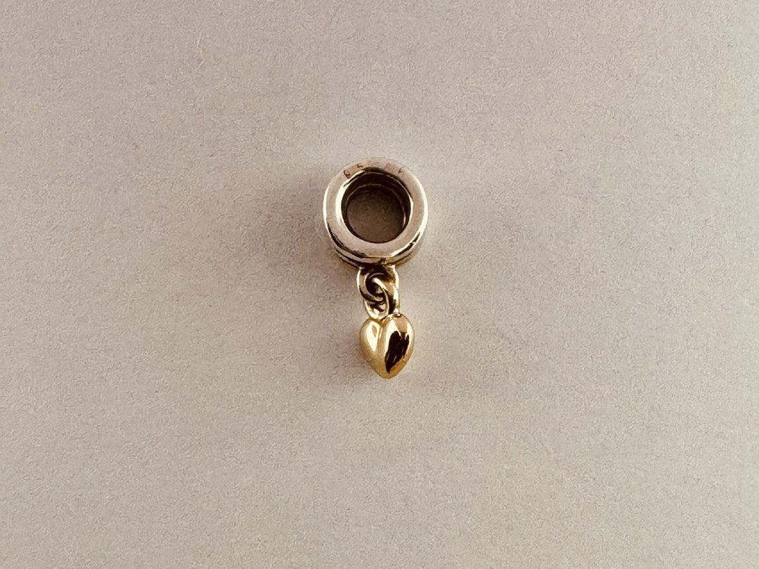 Pandora Puffed Heart Dangle Charm (790173) (Category: Charms) located in Cabanatuan. Submitted by water.withahintoflime (Listing ID 1461251159, Image 3). Description: Retired|Authentic Collector’s Piece S925 Bail|Solid Yellow G585 Heart 925 ALE Hallmark Pre-owed|Rubbed off Hallmark|Normal wear With complete packaging .