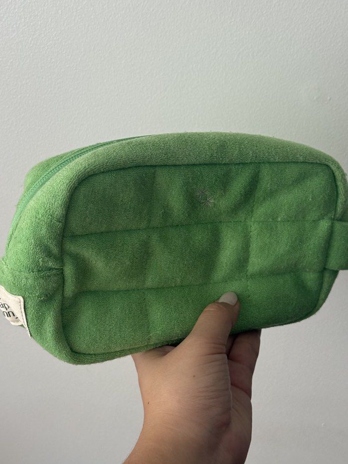 Paper Bunny Pillow Pouch Terry Mojito (Category: Purses & Pouches) located in Quezon City. Submitted by shopkimi (Listing ID 1466223723, Image 2). Description: WHAT U SEE IS WHAT YOU GET SRP Php 1,147 First to pay basis no reservations NO COD Strictly payment before shipping PRODUCT DETAILS - Multipurpose pouch in soft terry with a side handle - Zipper closure to secure your belongings - Zipped inner compartment for smaller items - Embroidered de