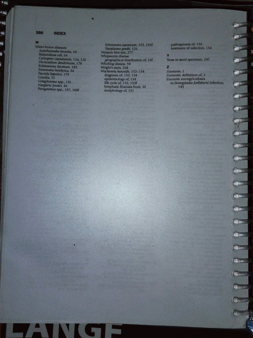 reprint parasitology 10th edition (Category: Textbooks) located in Lucena. Submitted by theg00dhang (Listing ID 1466297126, Image 2). Description: few annotation book cover issue natupi sf not included.