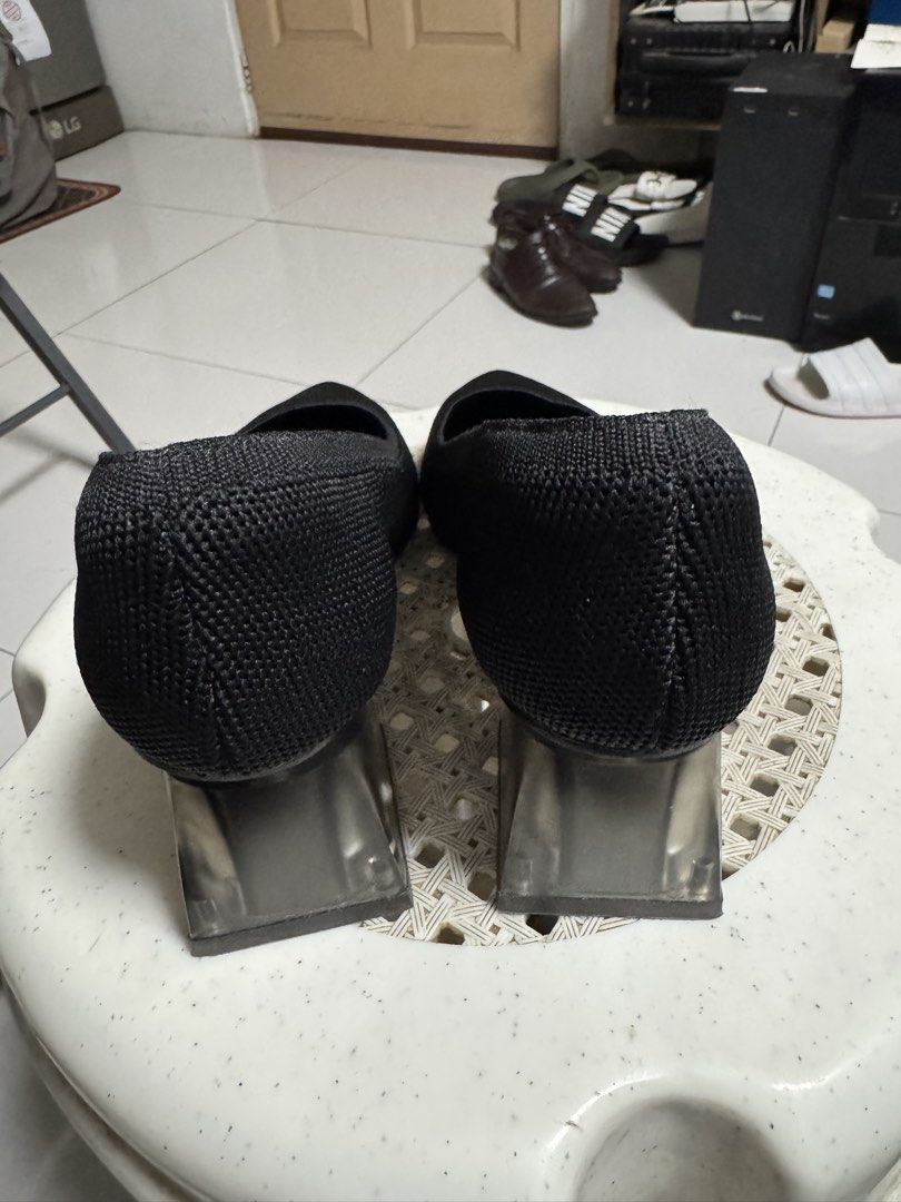 Parisian block heels size 5 (Category: Heels) located in Makati City. Submitted by meticoolous (Listing ID 1466292361, Image 3). Description: used once only rfs: not used to heels anymore, prefer flats good as new, with box and dust bags per shoe.