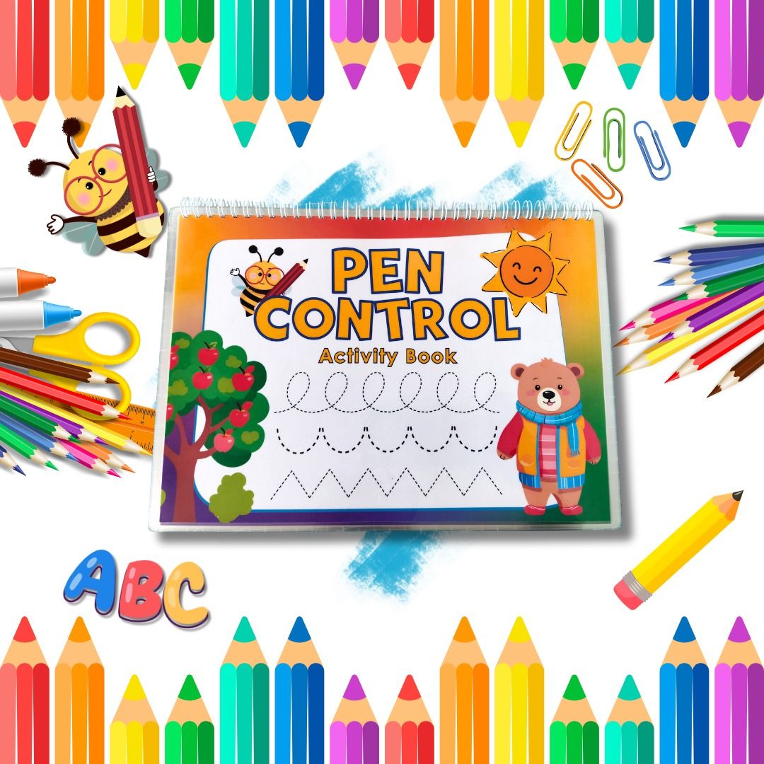 Pen Control for Kids (Category: Art & Prints) located in Agdangan. Submitted by embercraftsandprints (Listing ID 1466290631, Image 1). Description: Help your child build essential writing skills with this engaging Pen Control Activity Book! Packed with fun and educational activities, this book is designed to improve fine motor skills, hand-eye coordination, and confidence in writing. Inside, your child will enjoy: ✏ Line Tracing – Practice steady