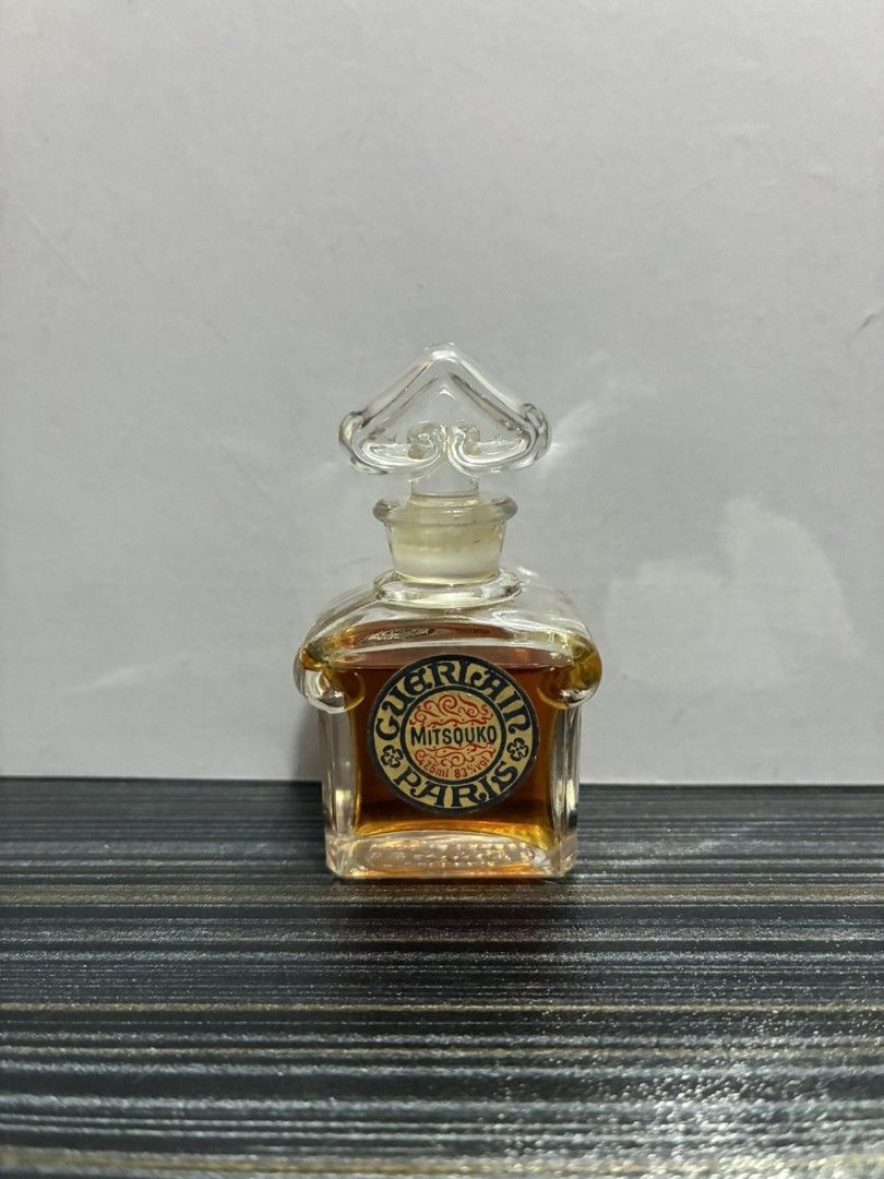 Perfume (Category: Fragrance & Deodorants) located in Pateros City. Submitted by randomsheesh (Listing ID 1466268628, Image 3). Description: P1500 FS: RARE VINTAGE Guerlain Mitsouko Extrait / Pure Parfum (7.5ml Flacon - High Fill) from japan Details: Brand & Fragrance: Vintage Mitsouko Extrait (Pure Parfum) by Guerlain Paris Bottle Size: 7.5 ml (1/4 fl. oz.) Juice Level / Fill: High fill (~85%–90% full, see photo for exact level) Bottle Style: Ic