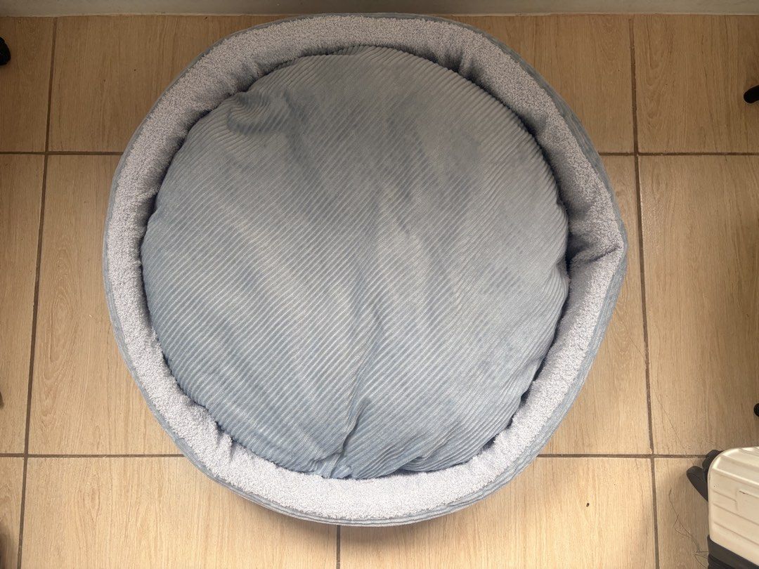Pet Cushion Bed (Category: Homes & Other Pet Accessories) located in Muntinlupa City. Submitted by suh.llyx (Listing ID 1466200012, Image 1). Description: Brand New! From Pet express RFS: My cat doesn’t like it..