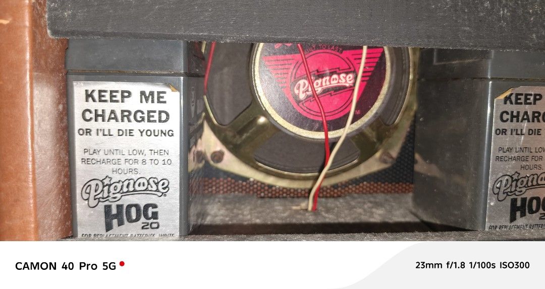 Pig nose guitar amplifier (Category: Musical Instruments) located in San Pedro. Submitted by tristanjapansurplus (Listing ID 1466308517, Image 3). Description: ptpa selling pig nose guitar amp came in Japan local power supply 220v ac.