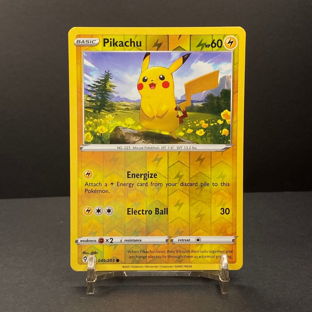Pikachu 049/203 Common (Category: Raw Singles) located in Pasig City. Submitted by precycled_ (Listing ID 1466252246, Image 1). Description: Condition : NM-LP . . . ‼️BUY AT YOUR OWN RISK ❗Payment First Basis 📌Be 100% SURE before submitting the form 📌1 DAY Reservation ONLY! ❌No Pick-up / No Meet up ❌No RETURN / EXCHANGE ❌No RUSH ❌No CANCELLATIONS ❌Don't BUY our products if you are flaw conscious ⚠️Seller is NOT liable for any damage or loss dur