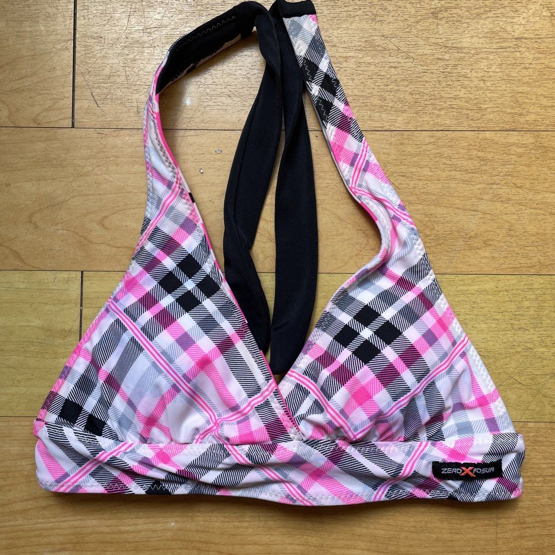 pink zebra reversible 💞 Bikini (Category: Bikinis & Swimsuits) located in Mandaluyong City. Submitted by summahtohdayph (Listing ID 1466178514, Image 1). Description: brand: zeroxposur style: halter top- design: (reversible) could send you more pics if you like!! perfect for mix & match! pang swimming!! .