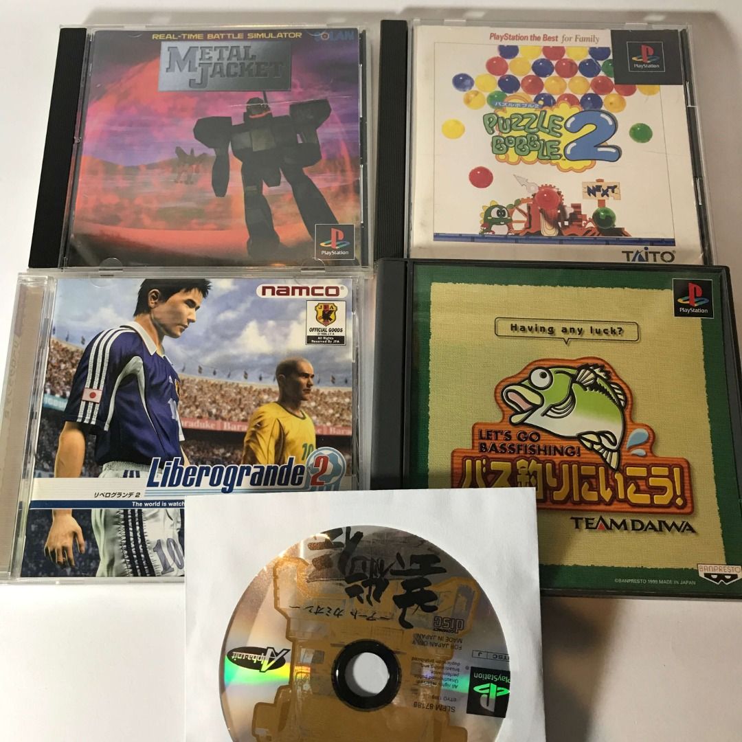 Playstation 1 Bundle with Games (Category: PlayStation) located in Caloocan City. Submitted by Jorumack_Shop (Listing ID 1466240711, Image 3). Description: Playstation 1 Bundle with Games Tested and working Good condition Secondhand (expect light scratches & discoloration), from Japan NOT MODIFIED Inclusions: • Unit PS1 (SCPH-7000) - 110 Volts - NTSC-J (Japan Region) - Lens working, can only read ORIGINAL JPN CD's • HORI PS1 White Controller • Me