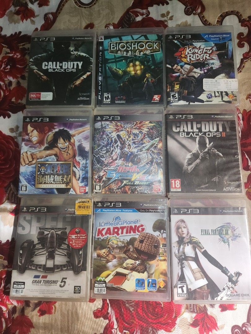 Playstation 3 Top Rated Games (Category: PlayStation) located in Caloocan City. Submitted by jayrevidizo (Listing ID 1466215552, Image 1). Description: For sale Ps3 CD games -All working and tested -1 day warranty for test -Have discount if you avail atleast two disc -Can pick up or Deliver via Lalamove or LBC Pm for inquiry 🙂.