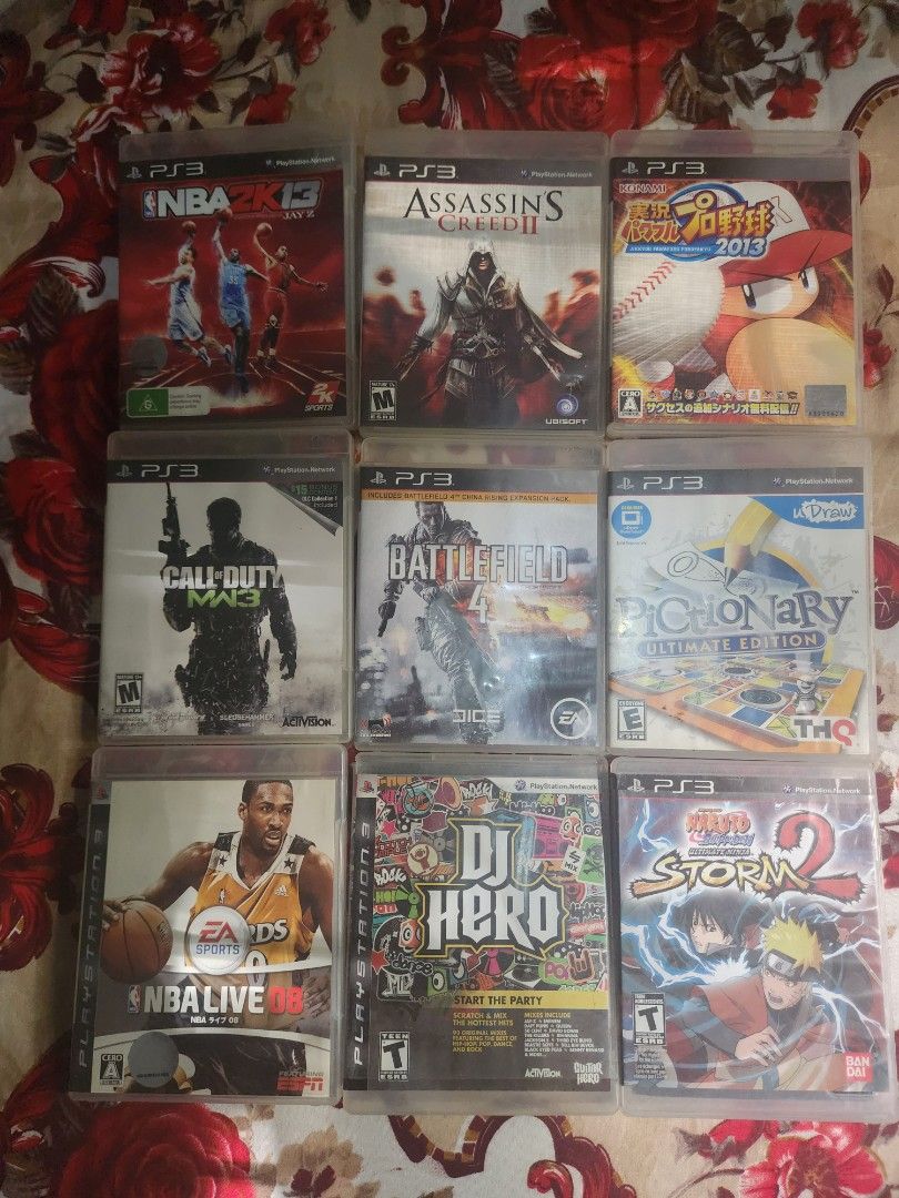 Playstation 3 Top Rated Games (Category: PlayStation) located in Caloocan City. Submitted by jayrevidizo (Listing ID 1466215552, Image 2). Description: For sale Ps3 CD games -All working and tested -1 day warranty for test -Have discount if you avail atleast two disc -Can pick up or Deliver via Lalamove or LBC Pm for inquiry 🙂.