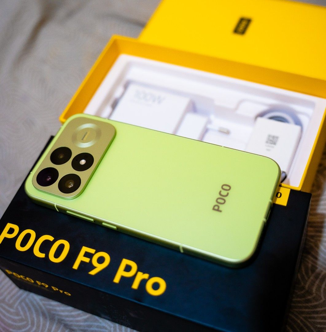 Poco f9 pro 512gb (Category: Android Others) located in Bacolod City. Submitted by haram0000911294 (Listing ID 1462301143, Image 2). Description: ✨ POCO F9 PRO 512GB✨ GLow in the dark Version Premium looks. Flagship performance. 📷 🐉Snapdragon 8 elite gen 5 V 📸 200MP Variable Aperture + OIS 🔭 50MP Telephoto • 2.6× Optical Zoom 8MP ULTRAWIDE 🌈 6.59” LTPO AMOLED • 185HZ 🔋 6,330mAh Battery ⚡ 100W SuperCharge 💾 12GB RAM • Up to 512GB 💧 IP68/IP