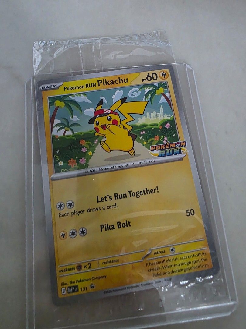 Pokemon run pikachu card brand new (Category: Everything Else Others) located in San Juan City. Submitted by dailydealsphest2010 (Listing ID 1466246074, Image 1). Description: .