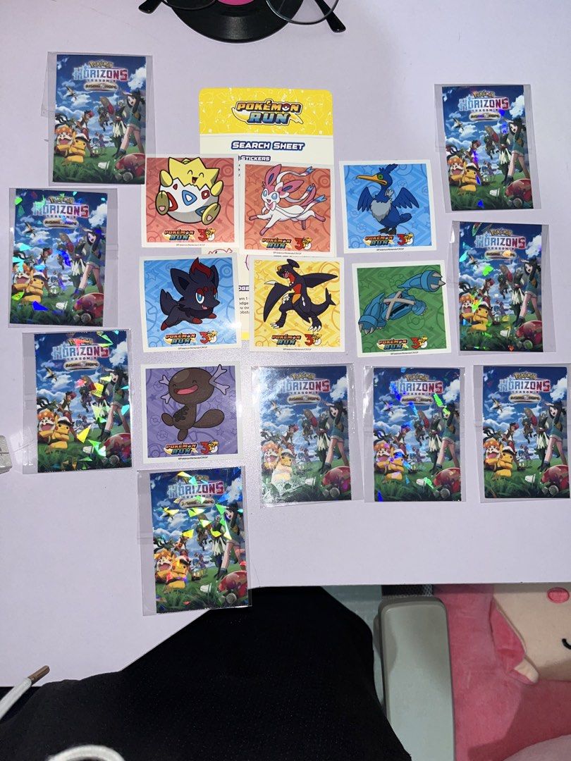 Pokemon run stickers (Category: Other Merchandise) located in Valenzuela. Submitted by joriel_minimart (Listing ID 1466303192, Image 1). Description: 📌What you see is what you get 📌As is 📌Actual 📌Message to deal and for inquiries. 📌Authentic/Original/Legit💯 📌Mode of payment: ✅Gcash ✅Maribank ✅Cash Pick up location: joriel minimart valenzuela city Meet ups : SM GRAND CENTRAL MONUMENTO SM VALENZUELA SM MARILAO Shipping shouldered by buyer ex