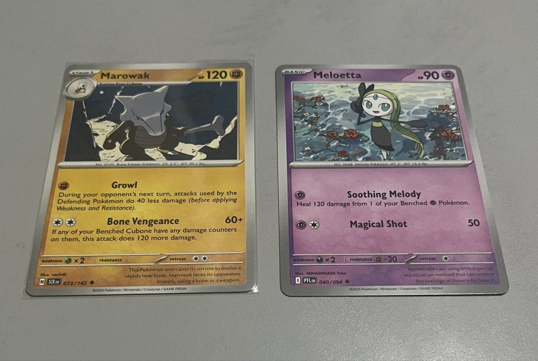 Pokémon TCG “Marowak & 1 Freebie” (Category: Raw Singles) located in Quezon City. Submitted by pwrproductions (Listing ID 1466222435, Image 1). Description: .