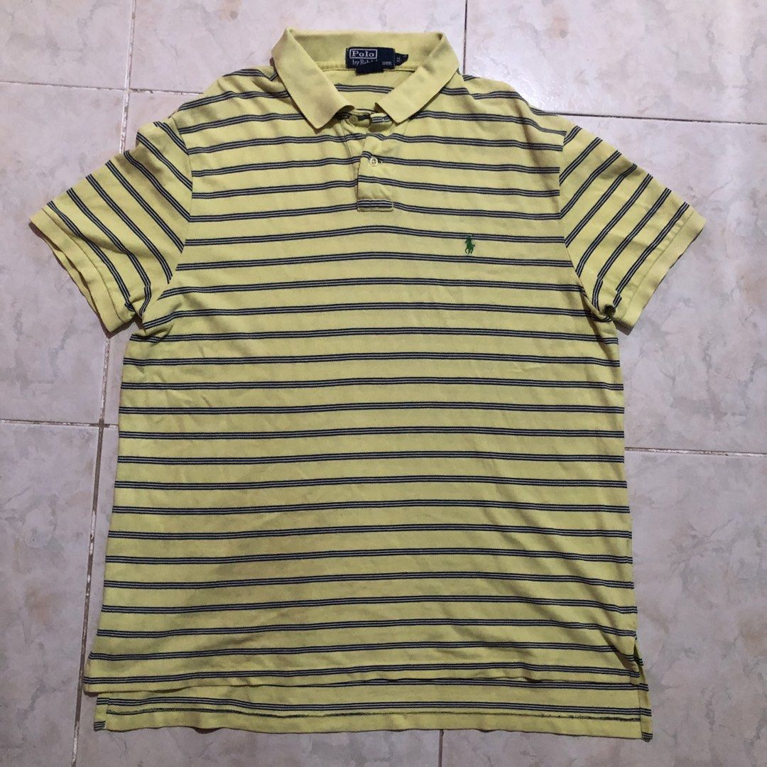POLO BY RAALPH LAUREN (Category: Tshirts & Polo Shirts ) located in Manila. Submitted by momosshix2001 (Listing ID 1466168602, Image 1). Description: POLO BY RALPH LAUREN SIZE:XL(23/30) Color rate:9/10 Issue: 1 pinhole 250 shipped.