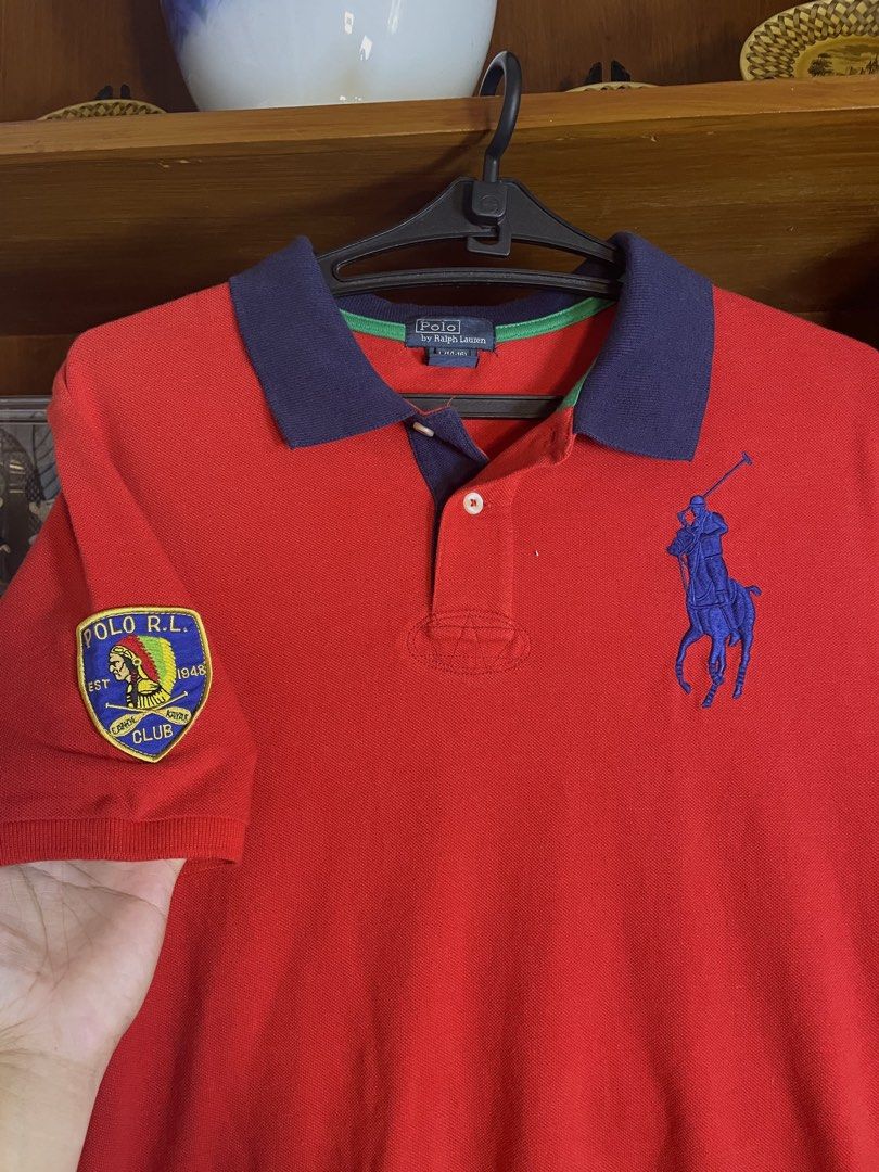 POLO RALPH LAUREN (Category: Formal Shirts) located in Davao. Submitted by the_rare_hustla (Listing ID 1466184974, Image 2). Description: POLO RALPH LAUREN Issue None Need Wash Only Color rate 10/10 Width - 19 Length - 27 Size L on tag Fit To Med-Large Dm If Interested!.
