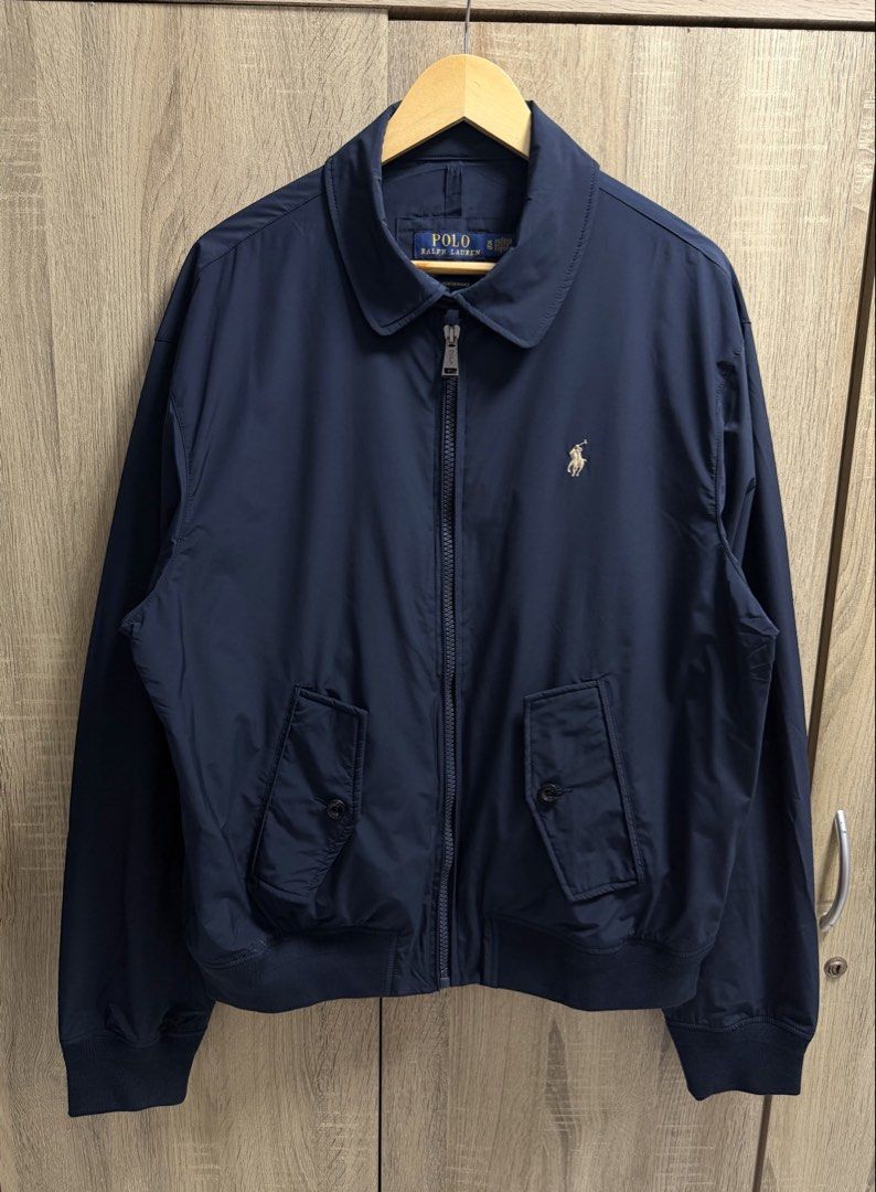 Polo Ralph Lauren Harrington Jacket (Category: Coats, Jackets and Outerwear) located in Cavite. Submitted by PRIVATE.Selection (Listing ID 1466318336, Image 1). Description: Polo Ralph Lauren Harrington Jacket Size L-XL W- 23.5 L- 27 Good as new no issues .