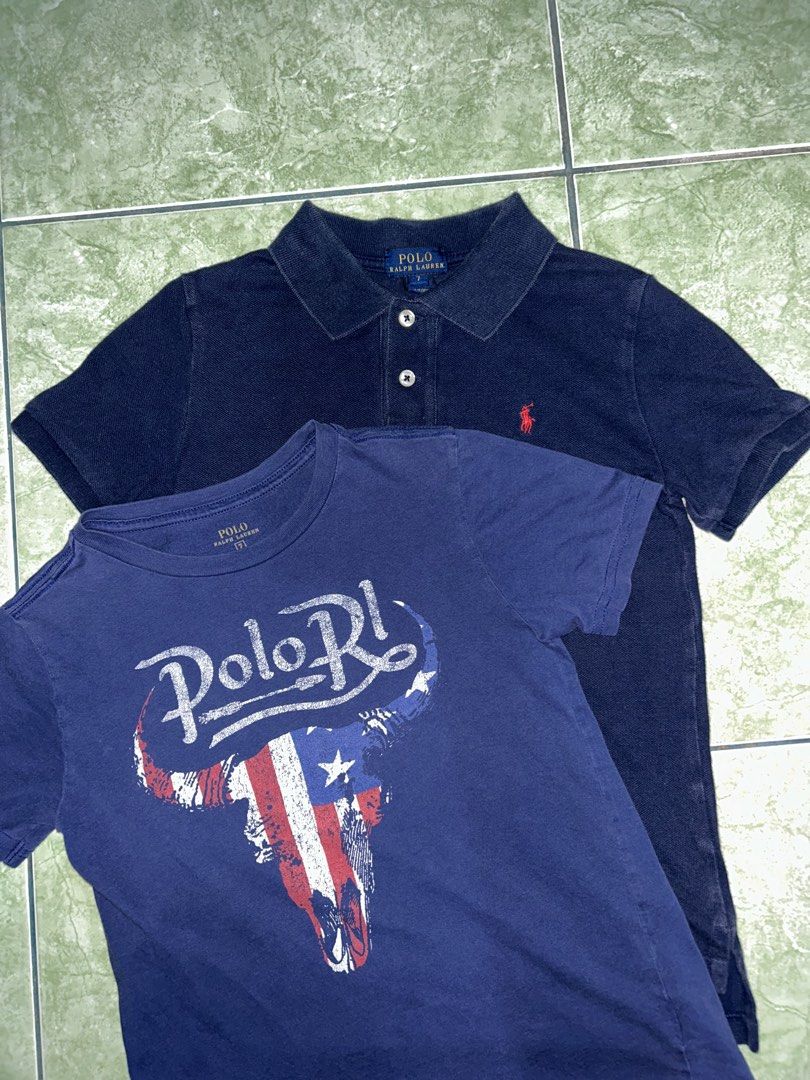 Polo Ralph Laurent (Category: Babies & Kids Fashion) located in Koronadal. Submitted by lokiefinds (Listing ID 1466162149, Image 1). Description: 600 for 2pcs Best fit for 7years old.