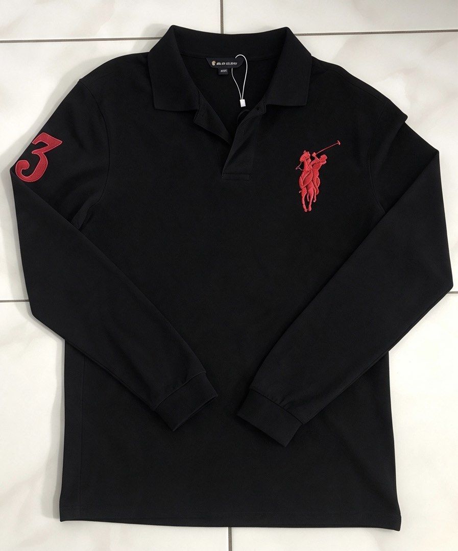 Polo Sport RL (Category: Activewear) located in Manila. Submitted by thrifted1997 (Listing ID 1466184446, Image 1). Description: No issue Good condition Embrioderd logo design 10/10 color rate Dimes 22x30.