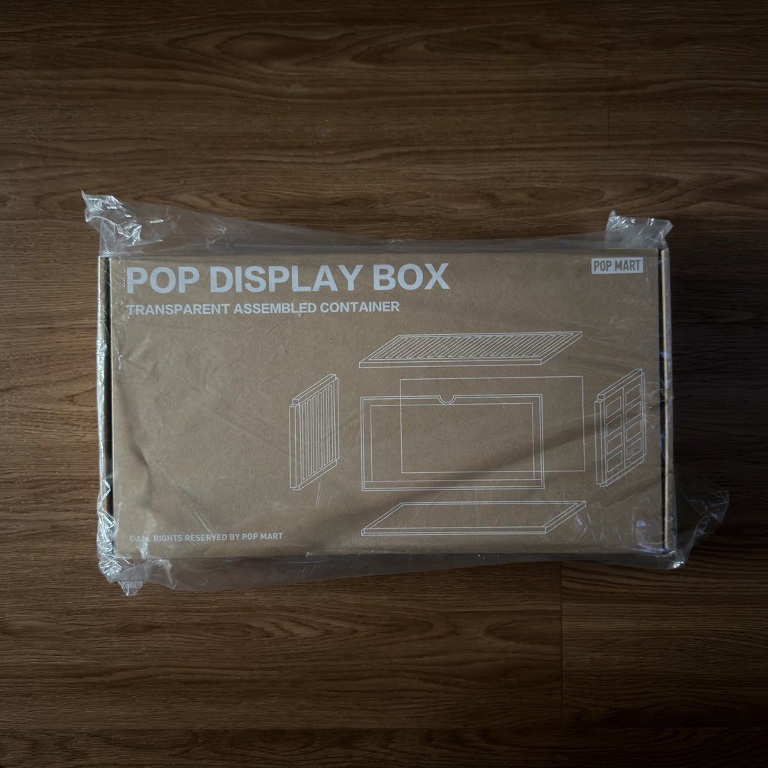 POP MART Clear Modular Display Box Container (Category: Designer & Blind Box Toys) located in San Pedro. Submitted by kimcleansout (Listing ID 1466199951, Image 1). Description: POP MART Clear Modular Display Box Container for your collection Sealed / Never opened Extras ╰ mop: bpi / maya / gcash ╰ mod: j&t / sdd (c/o buyer) / meetup in one ayala/bgc (must be scheduled) ╰ 📍san pedro / muntinlupa.
