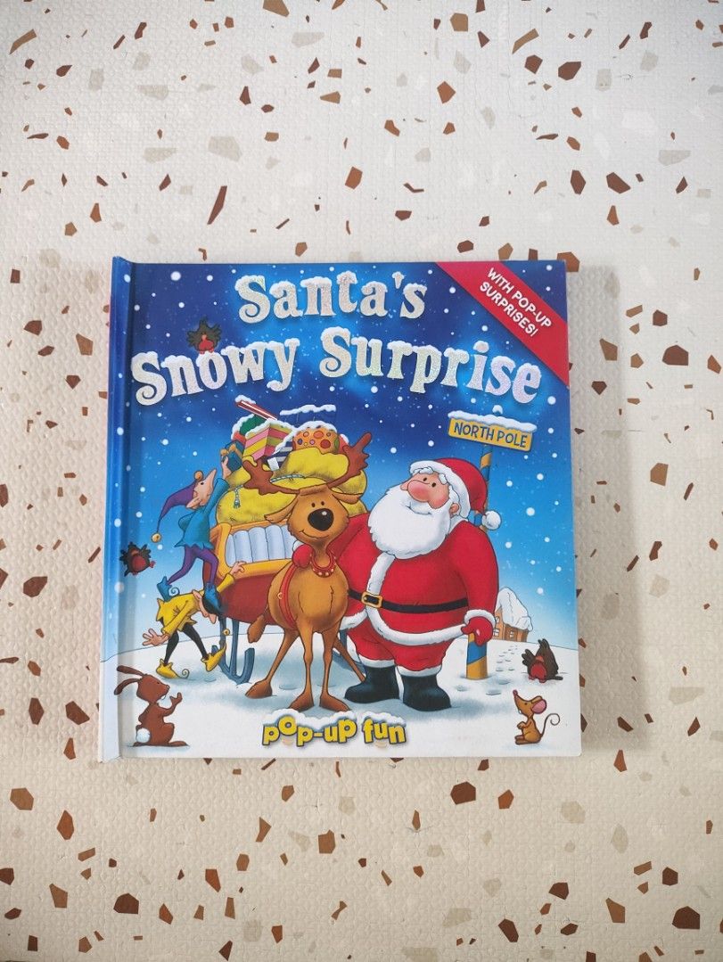Pop Up Santa Book🎄 (Category: Children's Books) located in Taguig. Submitted by cleanupmomma (Listing ID 1466216346, Image 1). Description: Please take time to read ❤️ Nice in actual Big size No flaws wyiwyg.