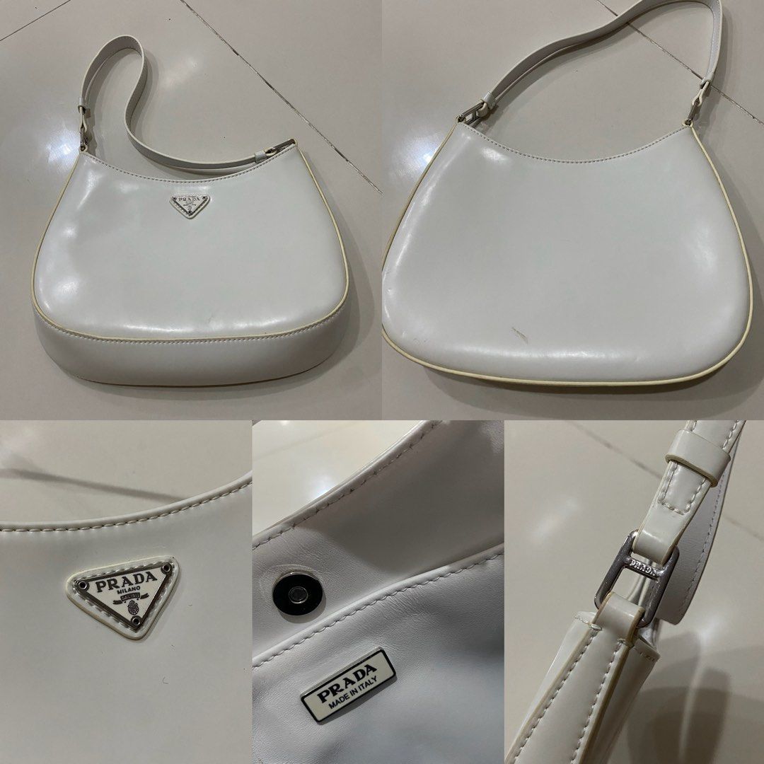 Prada Cleo Brushed Leather Shoulder Bag (Category: Shoulder Bags) located in Antipolo. Submitted by JPtrendshop (Listing ID 1466234855, Image 1). Description: .