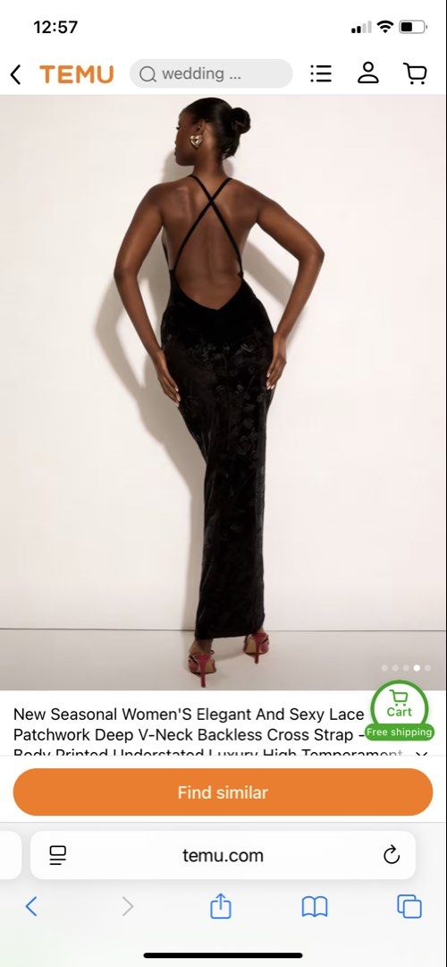 Pre loved | use but not abused (Category: Evening dresses & gowns) located in Bulacan. Submitted by happytiger_9321a4 (Listing ID 1466183659, Image 3). Description: Two gown for only 800php once lang na suot .