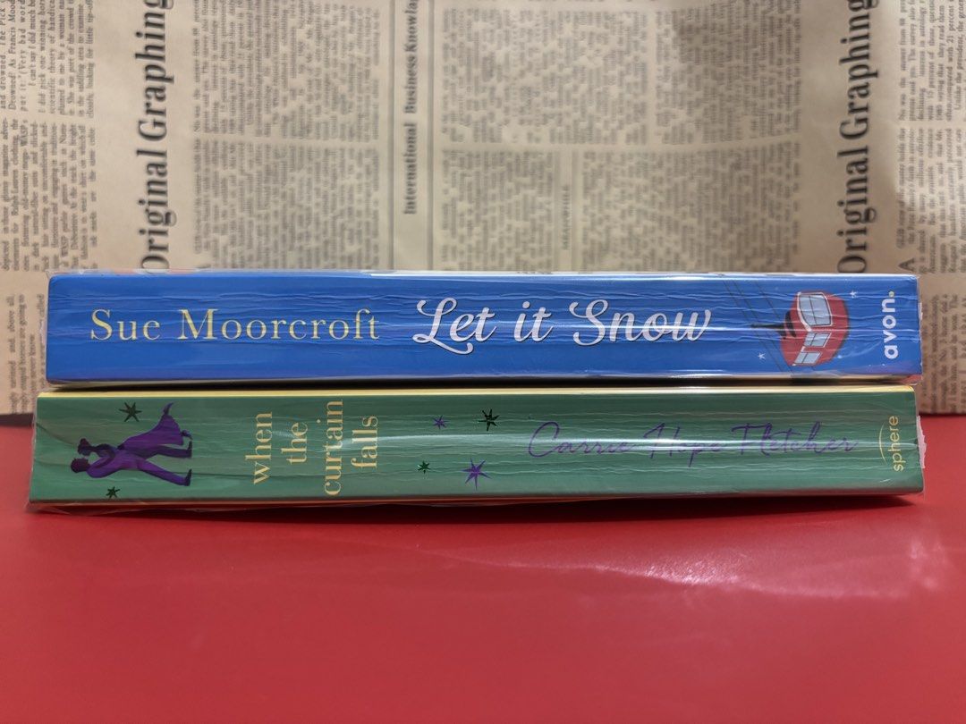 Preloved Books 3 (Category: Storybooks) located in Quezon City. Submitted by kizumei (Listing ID 1466309739, Image 2). Description: Written in the Stars - Php200 Whitetorn Woods - Php85 An Ideal Husband - Php120 The One Memory of Flora Banks - Php120 Let It Snow - Php85 When the Curtain Falls - Php85.