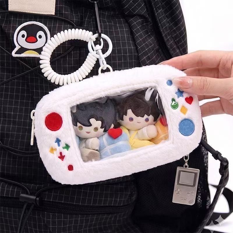[Pre-Order] Game Console Doll Bag (Category: Plushies & Soft Toys) located in Malasiqui. Submitted by yoonisthings (Listing ID 1466326414, Image 3). Description: [PRE-ORDER] Game Console Doll Bag -ETA: 21-24 days -Available in White, Pink and Blue **​Buy 2 or more to get FREE Shipping via J&T! 🛒✨ -Need 50% DP for reservation. -Strictly NO CANCELLATION :>.